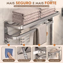 Toalheiro de Banheiro de Aço Inoxidável