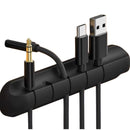 Organizador de Cabos e Fios em Silicone (7 Peças)