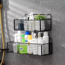 Kit 2 Prateleiras Suporte Organizador De Parede Para Banheiro