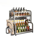 Rack de Armazenamento para Utensílios e Condimentos