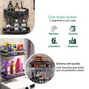 Kit Suporte de Banheiro Sem Furo