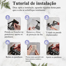 Kit Suporte de Banheiro Sem Furo