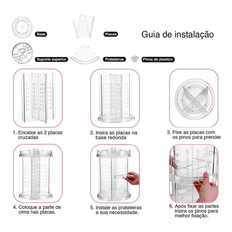 Organizador Giratório Mazê